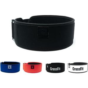 2POOD 4" Weightlifting Belt | CrossFit Weightlifting Belt | 4-inch Wide and Built for Support, Flexibility, and The Ability to Cross Train Easily (S, Black)