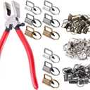 42Sets 1" Key Fob Hardware - 3 Colors 25mm Key Fob Key-chain Perfect with 1Pcs Key Fob Glass Running Pliers for Key Fob Wristlets Install