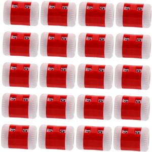 NUOBESTY Knitting Counter Row Counters for Knitting and Crocheting Sewing Tools Essential Crochet Accessory Stitch Lock 20pcs (2.5x1.5cm, Red)