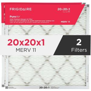 Frigidaire PureAir 20" x 20" x 1" MERV 11 Air Filter - 2 Pack