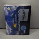 Cooling Side Sleeper Pillow for Neck and Shoulder Pain, Luxury Shredded Memory Foam Curved Bed Pillows for Sleeping Set of 2- Adjustable King Size- Washable Cover Crescent White