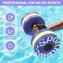 Sportneer Aquatic Exercise Equipment Water Aerobics Combo Set Includes High Density Water Weights Dumbbell Aqua Belt Water Ankle Weights for Pool Exercise Aquatic Therapy Pool Fitness Water Exercise
