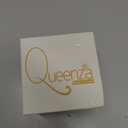 Queenza White Marble Salt Cellar with Lid and Brass Knob, 3 Inch Salt Box