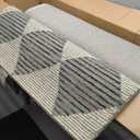 Loloi Chris Loves Julia Francis Collection FRA-01 Spa/Granite 3'-6" x 5'-6" Accent Rug