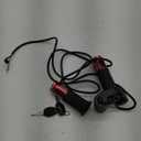 E-Bike Throttle Grip Set with LCD Voltage Display, Digital Display, 12-84V