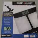 Glass Weight Tracking Scale Black/Clear - Health-O-Meter