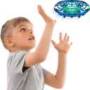 Force1 Scoot Hand Operated Drone for Kids or Adults - Hands Free Motion Sensor Mini Drones, Easy LED Indoor Rechargeable UFO Toy Flying Orb Ball Drone Toys for Boys and Girls (Blue)