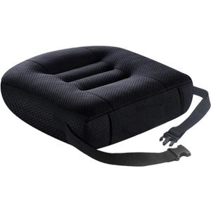 Adult Booster Seat for Car, 17"*17",4" Thick Car Seat for Short Drivers, Butt Cushion for Office Chairs, Car Seat Cushions for Driving