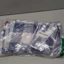 Homaxy Kitchen Towels and Dishcloths Set, 12 x 12 and 13 x 28 Inches, Set of 8 100% Cotton Waffle Weave Check Plaid Kitchen Dish Towels, Super Soft and Absorbent Dish Cloths, White & Navy Blue