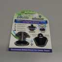 TubShroom Ultra Revolutionary Bath Tub Drain Protector Hair Catcher/Strainer/Snare, Stainless Steel, Stainless Combo