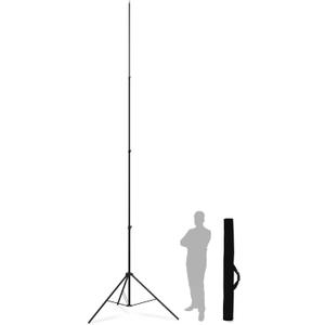 20ft/240inch Heavy Duty Light Stand, 20'/600cm Sky High Tripod Stand with Bag Air Cushioned Metal Light Stand for Video Camera Sports Photography, Lights, Photo Studio Camera Gimbal Stabilizer