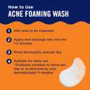 PanOxyl 10% Benzoyl Peroxide Acne Foaming Wash, Maximum Strength, Daily Acne-Fighting Face and Body Cleanser, Face Wash to Clear, Treat and Prevent Acne Pimples and Stubborn Breakouts, 5.5 Oz Tube