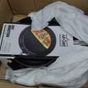 All-Clad HA1 Hard Anodized Non Stick Fry Pan Set 2 Piece, 8, 10 Inch, Induction, Oven Broiler Safe 500F, Pots and Pans Set, Kitchen Frying Pans, Skillets, Premium Cookware, Home, Dishwasher Safe Black