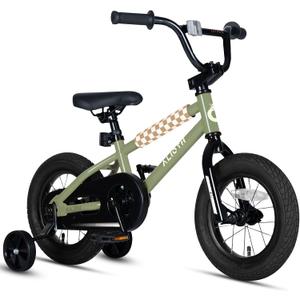 vollsch BMX Style 12 14 16 Inch Kids Bike Training Wheels 20'' Bicycle with Kickstand for 2-14 Years Old Toddlers Boys Girls Coaster Brake Multiple Colors