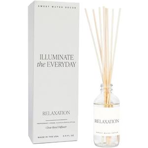 Sweet Water Decor Relaxation Reed Diffuser Set - Eucalyptus, Peppermint, Cedar, Patchouli Scented Diffusers - Reed Diffusers for Home with Long Lasting Fragrance - Oil Reed Diffuser - Made in The USA