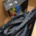 CXEZSIK Garden Hose 50FT Lightweight Non-Expanding Leak-Proof No-Knot Black