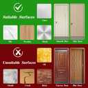 Doors Wallpaper Murals Door Wallpaper Sticker Self Adhesive Vinyl Removable Art Door Decals for Home Decoration (Scene5)