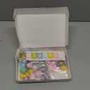 39 Pcs Pastel Balls Cake Toppers Daisy Flower Cupcake Decoration Boho Rainbow Cake Topper with Happy Birthday Banner for 70s Groovy Hippie Party Supplies