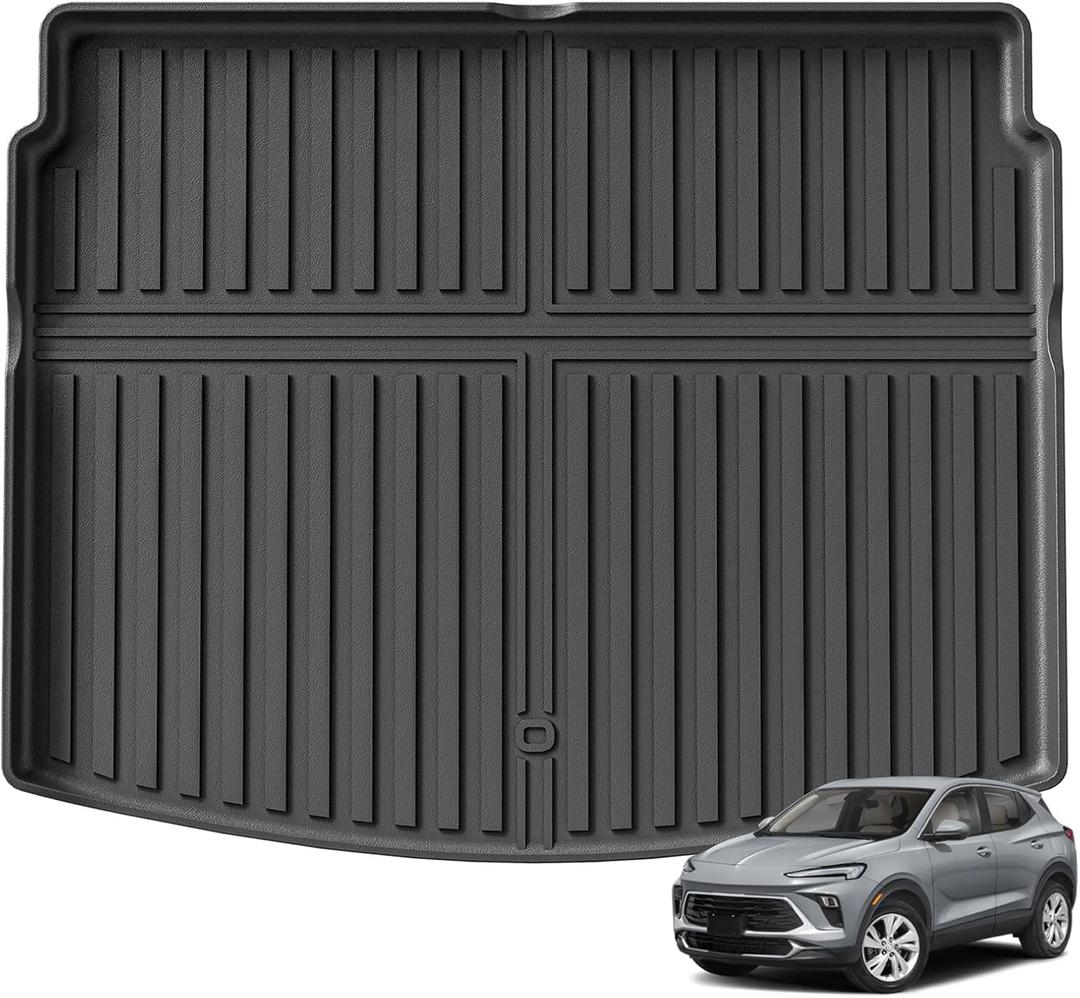 SMABEE Cargo Liner Fit for 2024 2025 Buick Encore GX All Weather TPE Trunk Mat Boot Liner Protective Pads Anti-Slip Waterproof Interior Accessories (Cargo Mat Only Fit the Rear Deck in Upper Position)