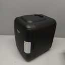 Cooluli Mini Fridge for Bedroom - Car, Office Desk & Dorm Room - Portable 4L/6 Can Electric Plug In Cooler & Warmer for Food, Drinks, Skincare Beauty & Makeup - 12v AC/DC & Exclusive USB Option, Black