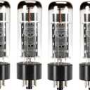 Mullard EL34 Power Vacuum Tube, Platinum Matched Quad