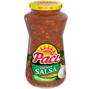 Pace 16oz Medium Chunky Salsa 12 Pack BB 2/2/26