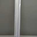 Joydeco 100% Blackout Roller Shades Cordless Blinds for Windows, Free-Stop Shades, UV Protection, Natural Woven Blinds for Home and Office, Light-Proof Aluminum Cover (White, 44" W x 75" H)