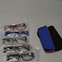 NORPERWIS Reading Glasses 5 Pairs Quality Readers Spring Hinge Glasses for Reading for Men and Women (Multicolor, 2.00)