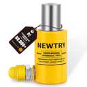 NEWTRY 10 ton Hydraulic Ram Jack Cylinder Short Type 2 Stroke Porta Power Ram Industrial Lifting Jack Retract Automatically for Shipping Building Construction