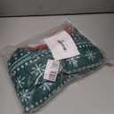 Family Matching Christmas Pajamas Set, Cute Elk Sleepwear for Boys Girls Dad Mum (Green, S)