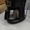 ecozy 12-Cup Programmable Coffee Maker with Electric Coffee Grinder Combos, Drip Coffee Machine with Pause & Pour Function, Auto Shutoff, Keep Warm, Brezzano DuoSet (Black)