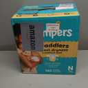 Pampers Swaddlers Diapers, Size 0 (up to 10 lbs), 140 Count, Absorbent, Keeps Baby Dry and Comfortable, Skin Safe Disposable Baby Diaper (Newborn)