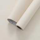 Peel and Stick Wallpaper Cream Contact Paper Large Matte Solid Waterproof Self Adhesive Contact Paper 24"x393" Vinyl Roll for Wall Renter Friendly Wallpaper for Kitchen Bedroom