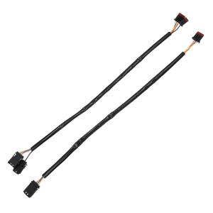 X AUTOHAUX 14 Inch Handlebar CAN Bus Circuit Wire Extension Harness for Harley Davidson Softail Dynas Electra Glide Road Glide Sportster Handlebar Wire Extension Switch Wiring Harness