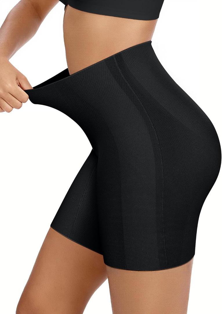 OEAK Tummy Control Shapewear for Women Seamless Girdle High Waisted Body Shaper Underwear Panty Smooth Under Dress Shapewear (X-Large, Black)