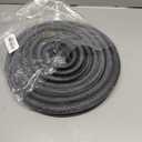 25FT Backer Rod 3/4 Inch Diameter Rubber Caulk Concrete Expansion Joint Filler Black Rubber Caulk Saver Weather Stripping for Gaps and Joints Filling(3/4 Inch x 25FT)