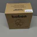 BOBEN Heat Powered Wood Stove Fan with Oscillating Function for Enhanced Heating, with Thermometer