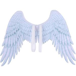 Himine Non-Woven Fabric Festive Party Angel Wings Suitable for Child Decorative Wings (White)