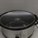 Crock-Pot 7-Quart Slow Cooker, Portable Programmable with Timer, Locking Lid, Stainless Steel; an Essential Kitchen Appliance, Perfect for Families and Gatherings