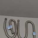 2 PACK Plus 1 inch Flexible Water Line, Water Heater Hose 1"FIP x 1" FIP x 24" Length, Stainless Steel Corrugated Water Heater Connector, Softener Flex Hose For Tankless (ID 0.95")