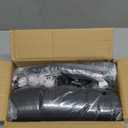 CADARA Fireplace Blocker Blanket Stops Heat Loss, Magnetic Fireplace Draft Stopper, Indoor Fire Place Draft Cover with Hook and Loop Tapes, Cold Air Blocker Save Energy, Black 39" W x 36" H