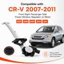 Aspaton Power Window Regulator w/Motor Compatible with CR-V 2007-2011