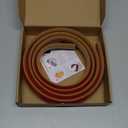 Uxcell Floor Transition Strip Self Adhesive, 2.75" Wide PVC Carpet to Tile Transition Strip Edging Trim Strip for Laminate Doorway Height Less Than 15mm/0.6in Brown 6.56Ft