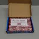 LANKER 24 Pack Flameless Led Tea Lights Candles, Flickering Red Battery Operated Electronic Fake Candles, Decorations for Wedding, Party, Christmas, Halloween (Red)