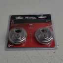 Master Lock 40T Stainless Steel Discus Padlock, 2 Pack