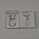 Fastaid Red-Light-Therapy-for-Face and Neck, Red Light Therapy Wand, 7 Color Led Face Neck Massager for Skin Care, White