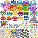 Dinosaur Party Favors, Dinosaur Birthday Party Supplies, Dinosaur Goodie Bags for Kids Birthday, Dino Gifts Bags Fillers Stuffers, Dinosaur Themed Party Toys