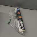 RENLITONG White Iron on Vinyl 12Inch by 20ft Roll HTV Heat Transfer Vinyl for T-Shirt HTV Rolls for All Cutter Machine - Easy to Cut & Weed for Heat Transfer Design