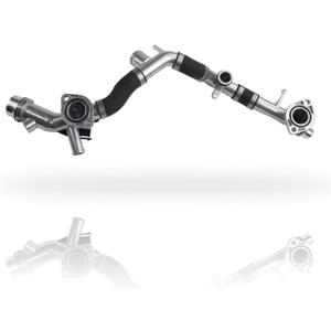 Upgraded aluminum Engine Coolant Radiator Pipe Water Hose Line Compatible with Audi Audi A6 Quattro A7 Quattro 2012-2015, S4 2013-2015, S5 2013-2017, SQ5 2014-2017 & Volkswagen Touareg 2011-2015