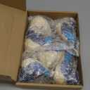 Namalu 6pcs Sisal Birds Blue Jay Christmas Ornaments, Sisal Blue Jay Ornaments with Metal Clip, Clip on Artificial Birds Tree Decorations for DIY Crafts Christmas Tree Gardening Wreath Decor